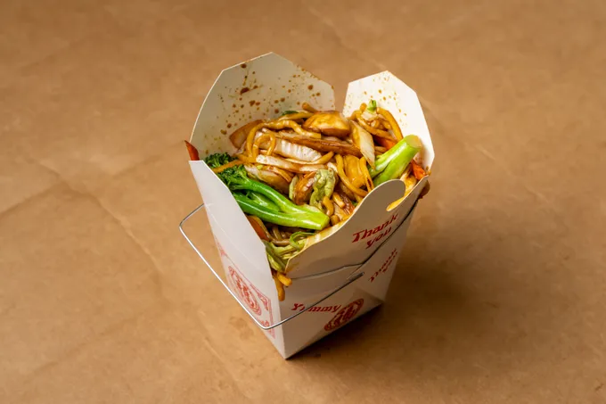 Vegetable Lo Mein from Golden House